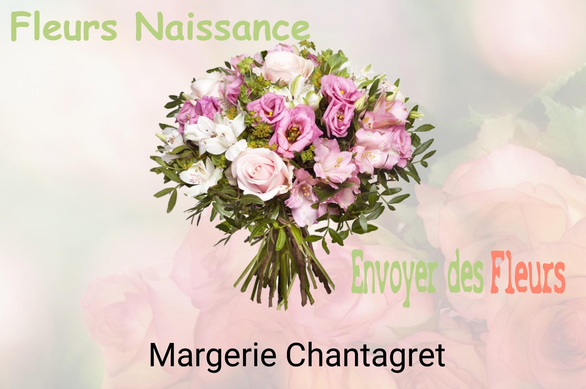 Bouquet de fleurs de naissance livré à Margerie-Chantagret