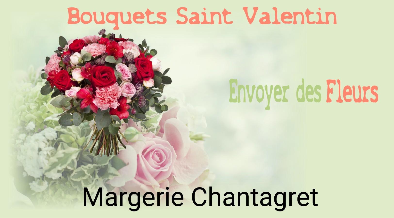 Roses de Saint-Valentin livrées à Margerie-Chantagret